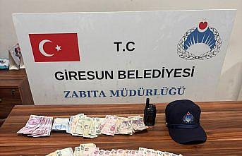 Giresun'da dilencilere yönelik denetim yapıldı