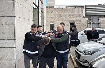 Samsun'da nitelikli yağma operasyonunda yakalanan 4 şüpheli tutuklandı