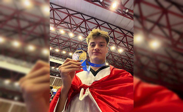 Haliç Üniversitesi Avrupa şampiyonu öğrencisini kutladı