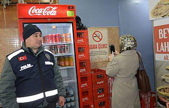 Havza'da sigara denetimi yapıldı