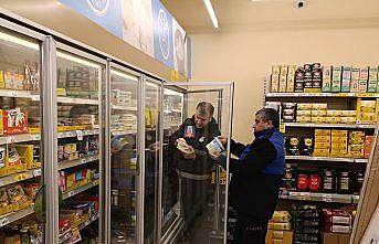 Havza'da zabıta ekipleri etiket ve hijyen denetimi yaptı