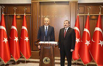 İçişleri Bakanı Yerlikaya, Samsun'da ziyaretlerde bulundu
