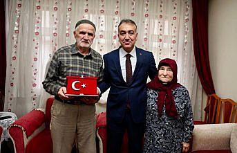 Karabük Valisi Çağatay, ilk ziyaretini şehit ailesine gerçekleştirdi