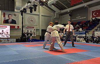 Karabük'te düzenlenen Türkiye Kyokushin Karate Şampiyonası sona erdi