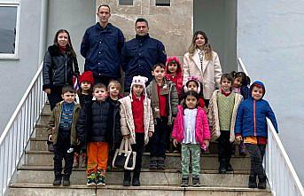 Kargı'da öğrenciler karakolu ziyaret etti