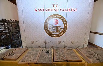 Kastamonu'da Basın Tarihi Sergisi açıldı
