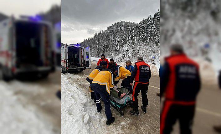 Kastamonu'da rahatsızlanan kişi için AFAD ekipleri seferber oldu