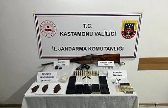 Kastamonu'da uyuşturucu operasyonunda yakalanan 4 zanlı tutuklandı