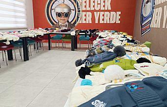 Laçin Gençlik Merkezi'nden Doğu Türkistanlı yetim çocuklara kışlık yardımı