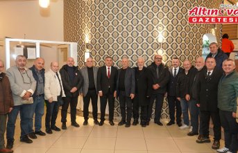 MHP Samsun İl Başkanı Mucur, gazetecilerle bir araya geldi