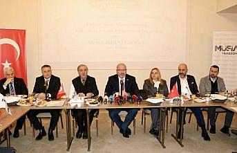 MÜSİAD Trabzon Şube Başkanı İskenderoğlu, basın mensuplarıyla bir araya geldi