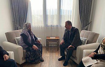 Niksar Kaymakamı Perçi'den şehit ailesine ziyaret