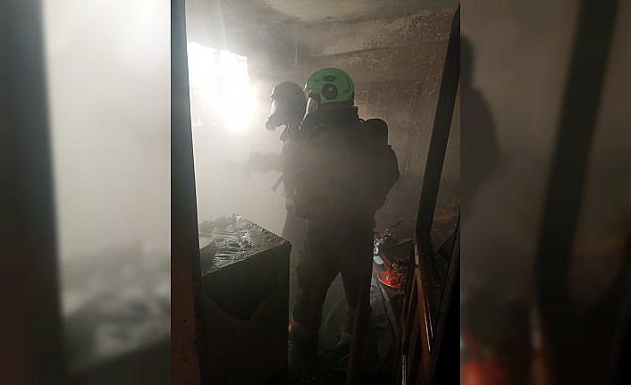 Ordu'da evde çıkan yangında maddi hasar oluştu