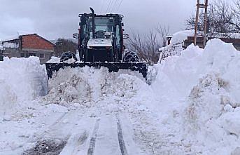 Ordu'da karla mücadele devam ediyor