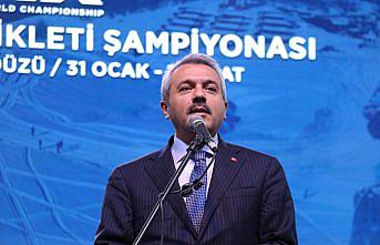 Rize'de Dünya Kar Motosikleti Şampiyonası'nın açılış seremonisi yapıldı