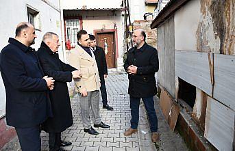 Samsun Vakıflar Bölge Müdürü Uysal, Vezirköprü'de incelemede bulundu