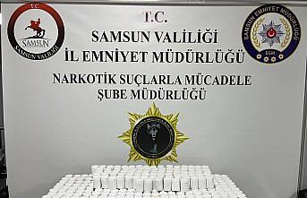 Samsun'da 18 bin 900 uyuşturucu hap ele geçirildi