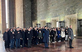 Samsunlu mübadiller Anıtkabir’i ziyaret etti