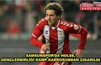 Samsunspor'da Holse, Gençlerbirliği kamp kadrosundan çıkarıldı