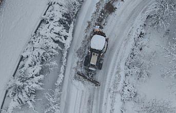 Sinop, Kastamonu ve Tokat'ta 579 köy yolu ulaşıma kapandı