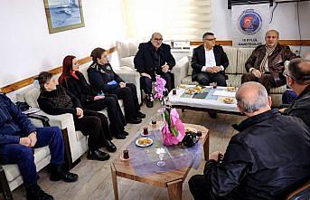 Sinop'ta gazetecilere 10 Ocak Çalışan Gazeteciler Günü ziyaretleri