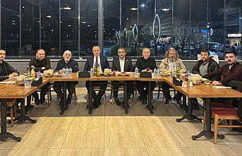 Taşova Belediye Başkanı Özalp, basın mensuplarıyla bir araya geldi