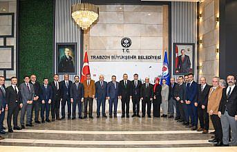 Trabzon Valisi Şahin'den Büyükşehir Belediye Başkanı Genç'e ziyaret