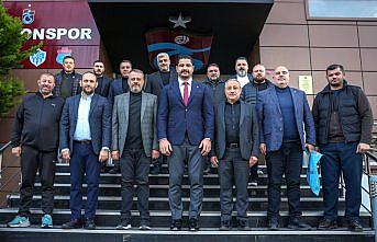 Türkiye Güreş Federasyonu Başkanı Akgül'den Trabzonspor Kulübü'ne ziyaret