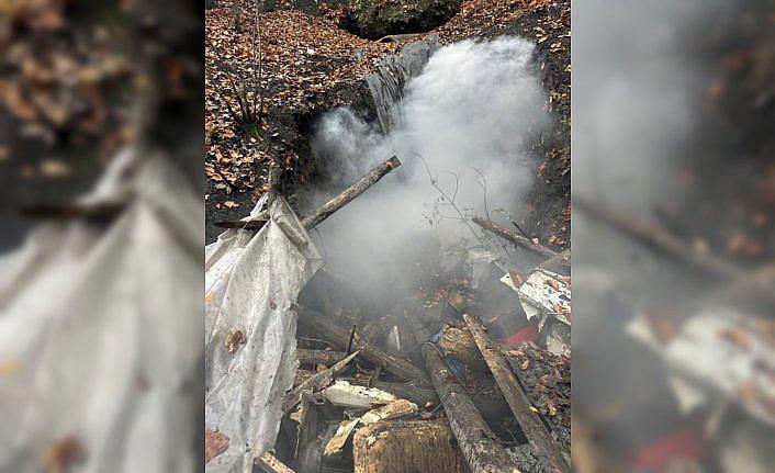 Zonguldak'ta ruhsatsız işletilen 4 maden ocağı imha edildi