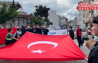 Alaçam'da “Hoş geldin ramazan“ alayı düzenlendi