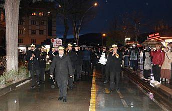 Amasya'da ramazanın gelişi fener alayı ile karşılandı