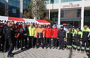 Artvin'de deprem ve afetler hakkında bilgilendirme etkinliği yapıldı