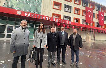 Artvinspor Kulübü yöneticilerinden okul ziyareti