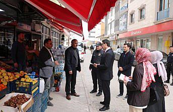 Asarcık Kaymakamı Korkmaz, tütün denetimine katıldı