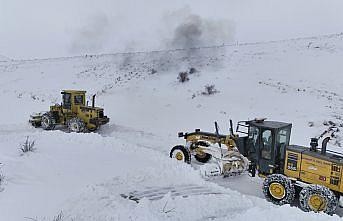 Bayburt ve Gümüşhane'de kar yağışı etkili oldu