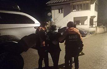 Bolu'da kayıp zihinsel engelli birey 20 saat sonra ormanlık alanda bulundu