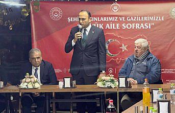 Bozkurt Kaymakamı Koçdoğan, şehit aileleri ve gazilerle iftarda buluştu