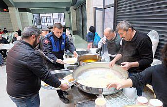 Bozkurt'ta kurulan ramazan çadırında ilk iftar yapıldı