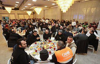Canik Belediyesi çalışanlarına yönelik iftar programı düzenlendi