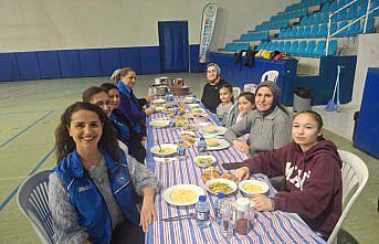 Cide Gençlik ve Spor İlçe Müdürlüğü tarafından iftar verildi