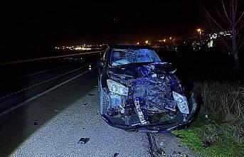 Çorum’da otomobille çarpışan motosikletin sürücüsü öldü