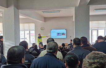 Çorum'da trafik eğitim semineri düzenlendi