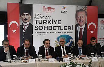 Düzce'de “Türkiye Sohbetleri“ toplantısı düzenlendi