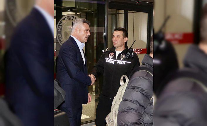 Fenerbahçe kafilesi, Trabzon'a geldi