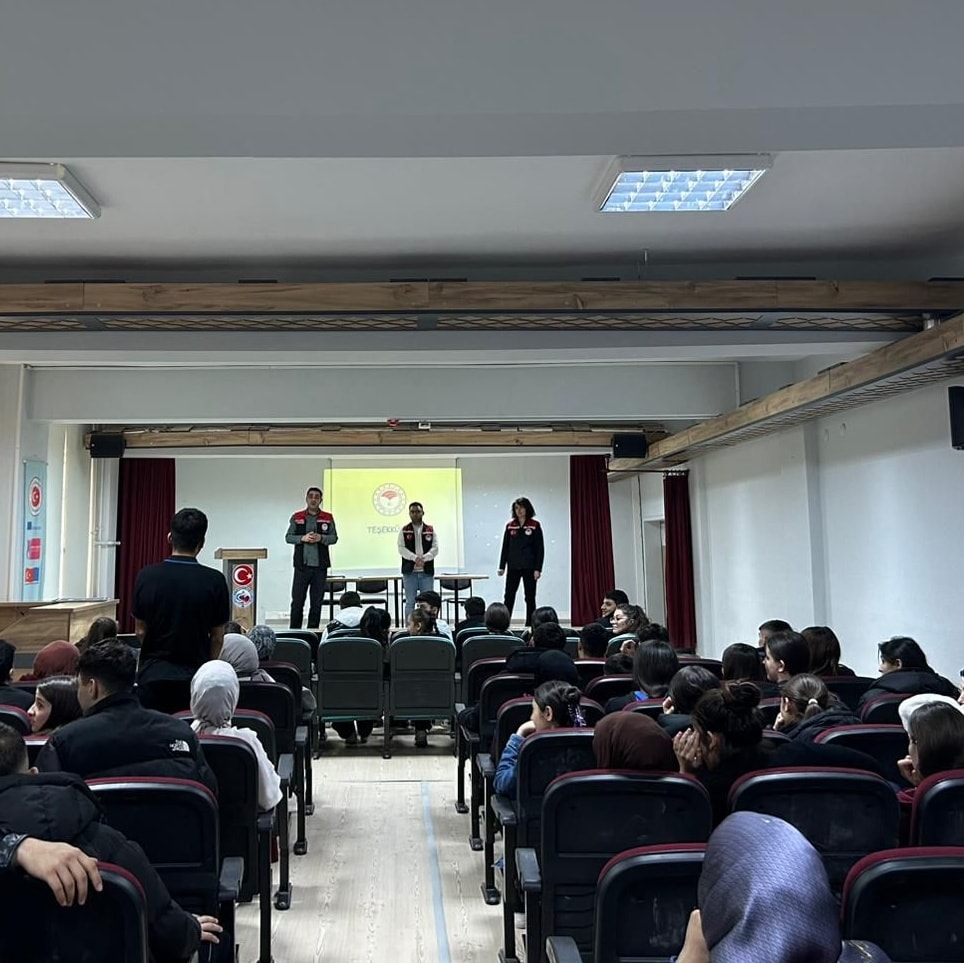 Göynücek'te öğrencilere gıda güvenliği eğitimi verildi