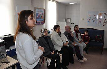 Gümüşhacıköy'de Gebe Okulunda “Bebek Akademisi“ eğitimi düzenlendi