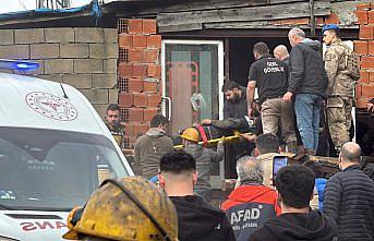 Zonguldak'ta özel maden ocağındaki göçükte mahsur kalan 3 işçiden biri kurtarıldı