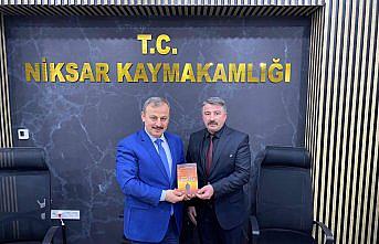 Halk oyunları ekiplerinden Niksar Kaymakamı Perçi'ye ziyaret