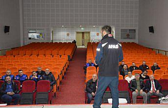 Havza Belediyesi personeline sivil savunma eğitimi verildi