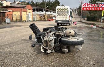 Karabük'te minibüsle çarpışan motosikletin sürücüsü öldü